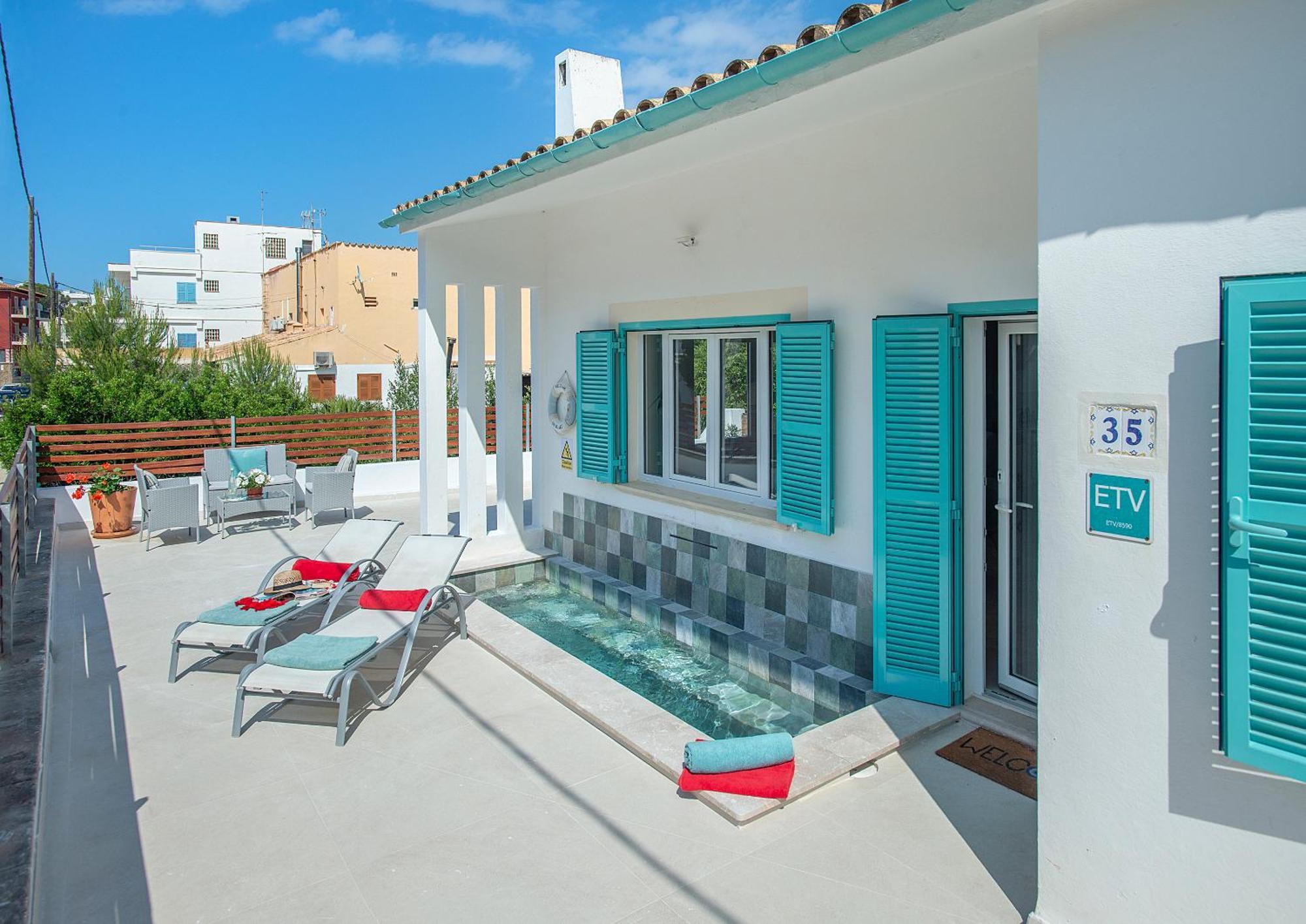 Owl Booking Villa Beach House Magdalena - 5 Min Walk To The Beach Cala San Vicente (Mallorca) Exterior photo